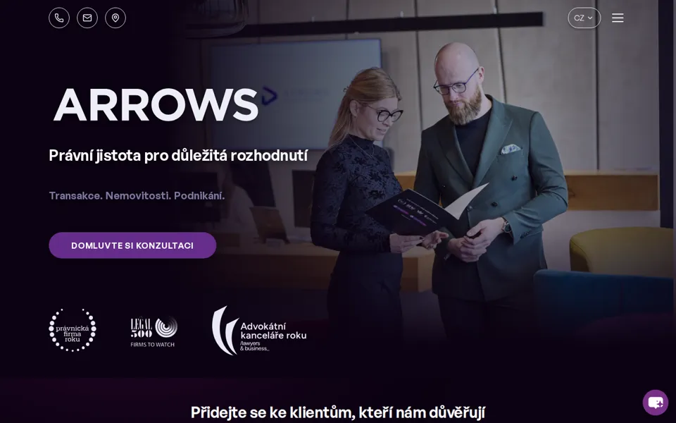 Úvodní stránka arws.cz
