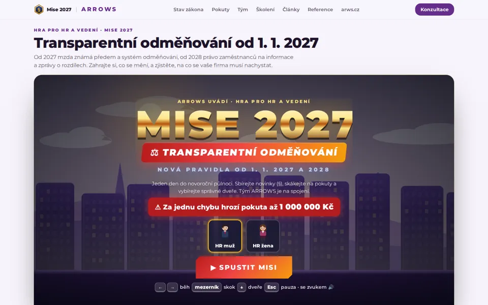 Úvodní stránka hrpravnik.online